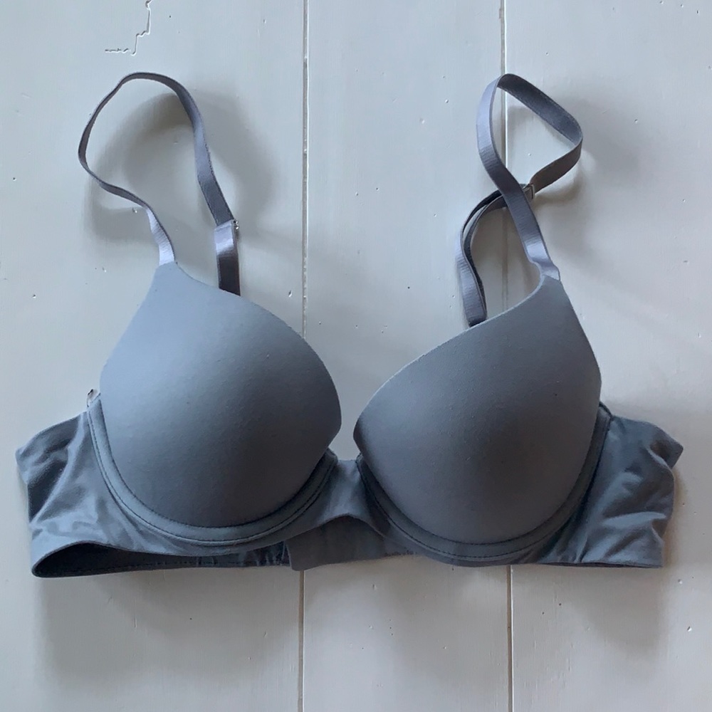 Aerie Sunnis Push-up 34A Gray Used